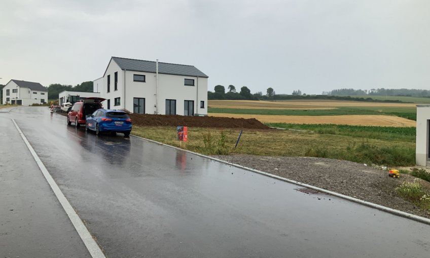 Auf diesem Grundstück im Neubaugebiet in Bräunlingen, soll das Haus „Park 168W“ gebaut werden.